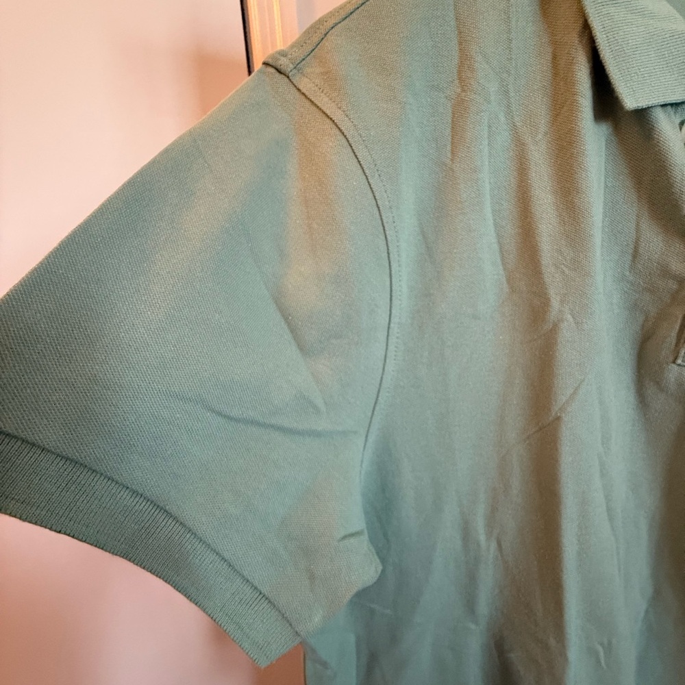 J Crew Men's Sage Green Polo Shirt - Picture 3 of 6